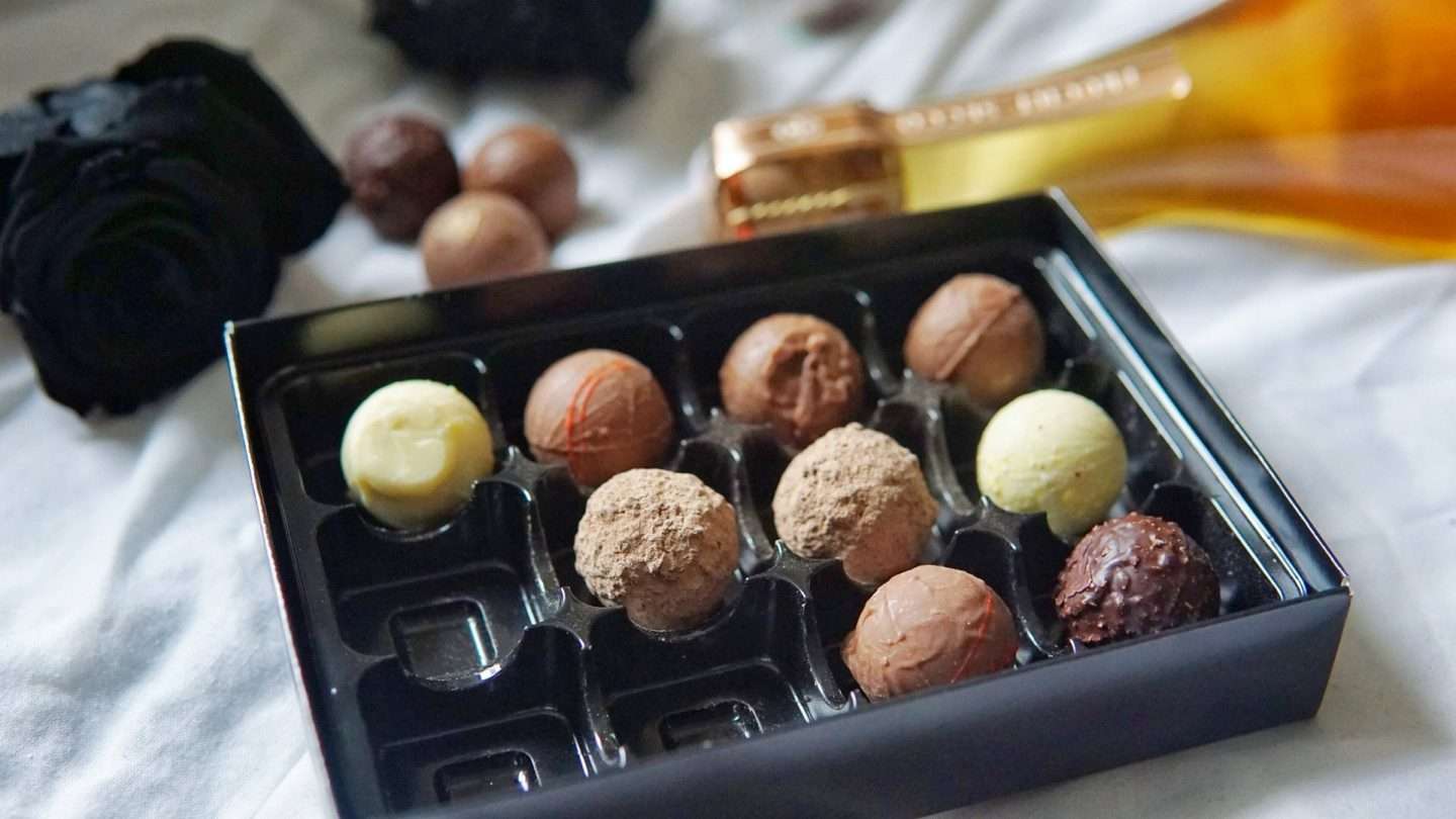 Divine chocolate truffles