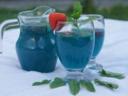 Apple Blue Lagoon Mocktail Recipe