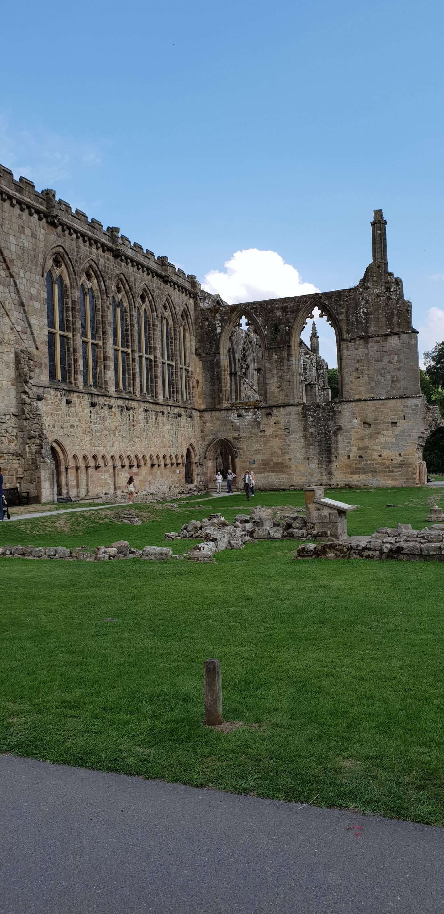 The surroundings around Bolton Abbey Church