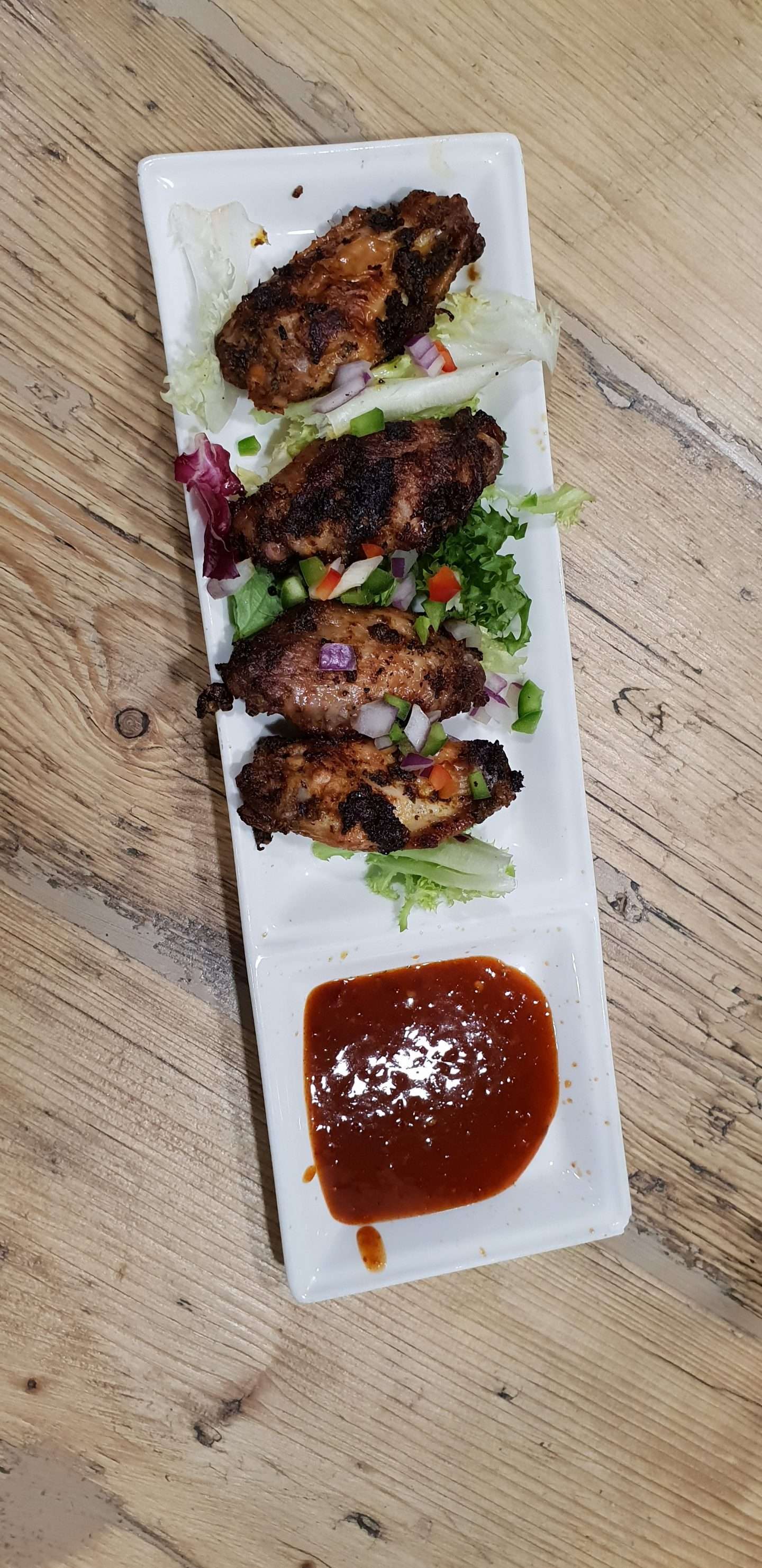 Wings at Fig & Olive