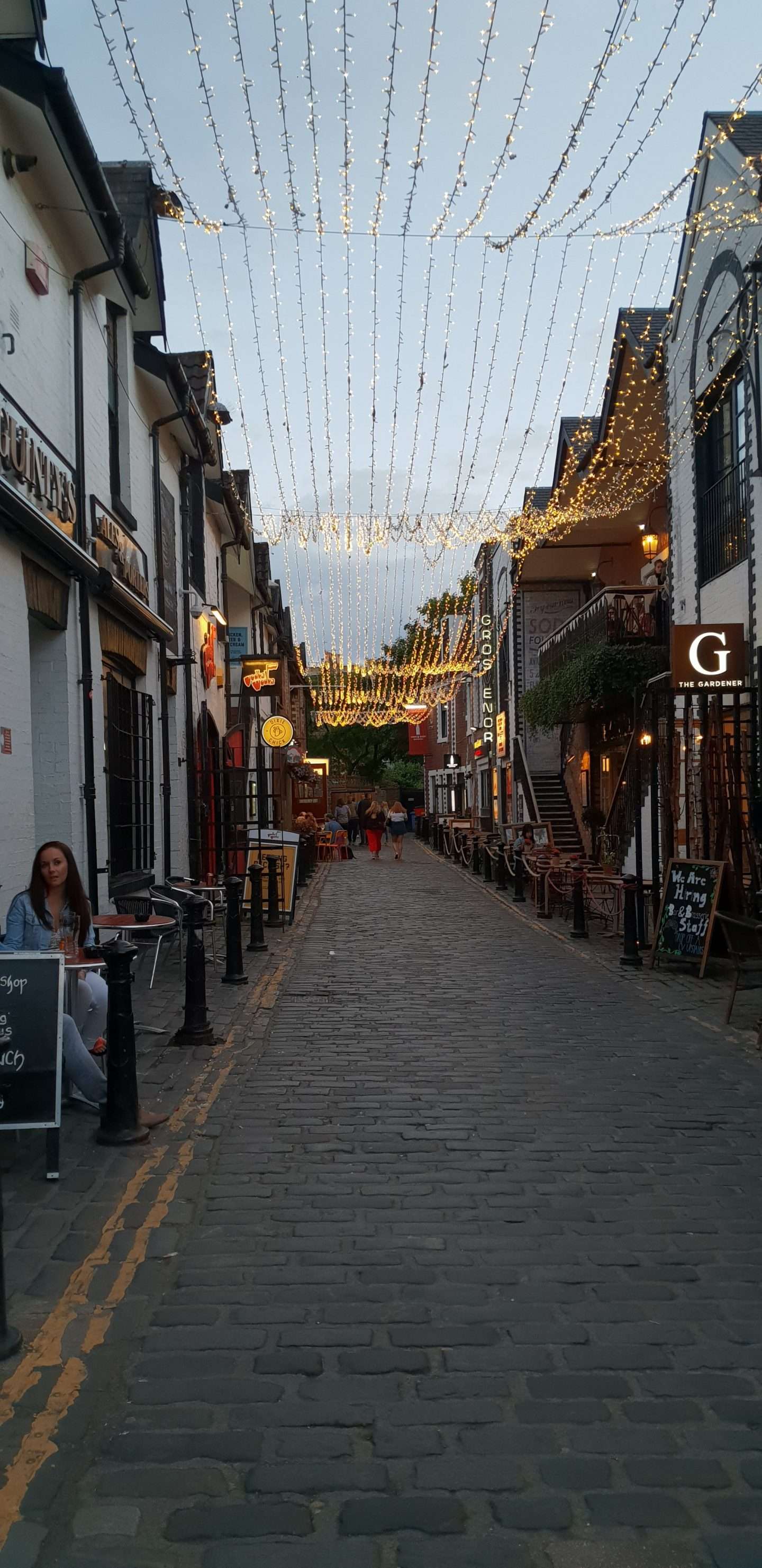 Ashton Lane in Glasgow