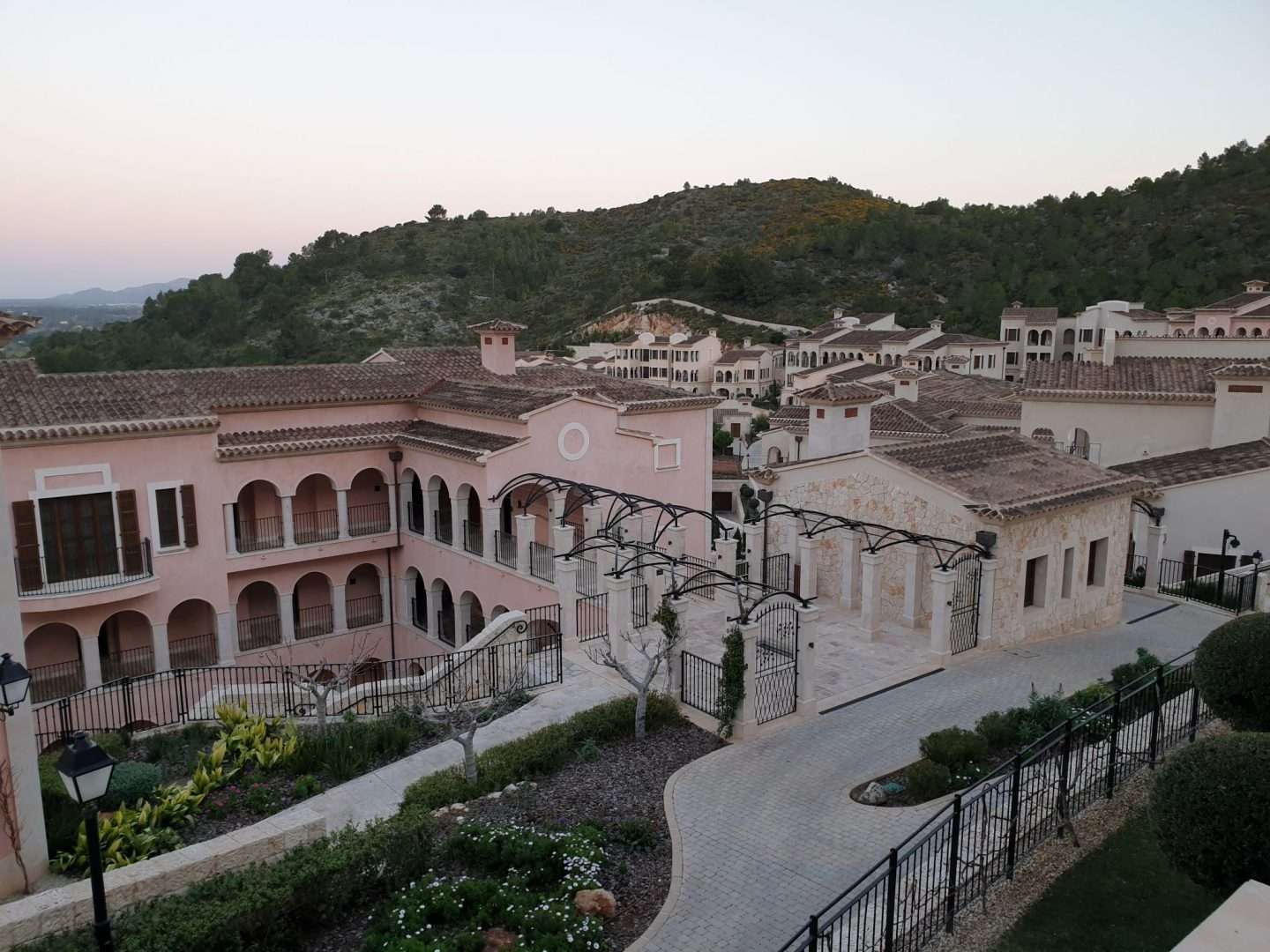 Stunning views from the Balcony