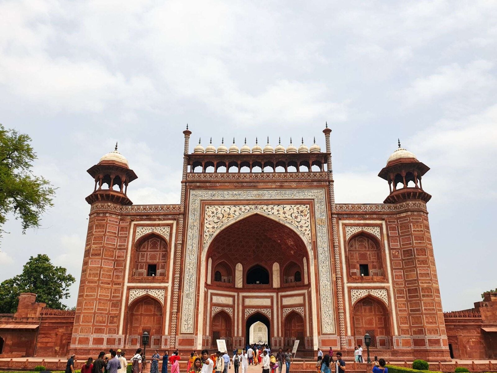 Entrance to Taj