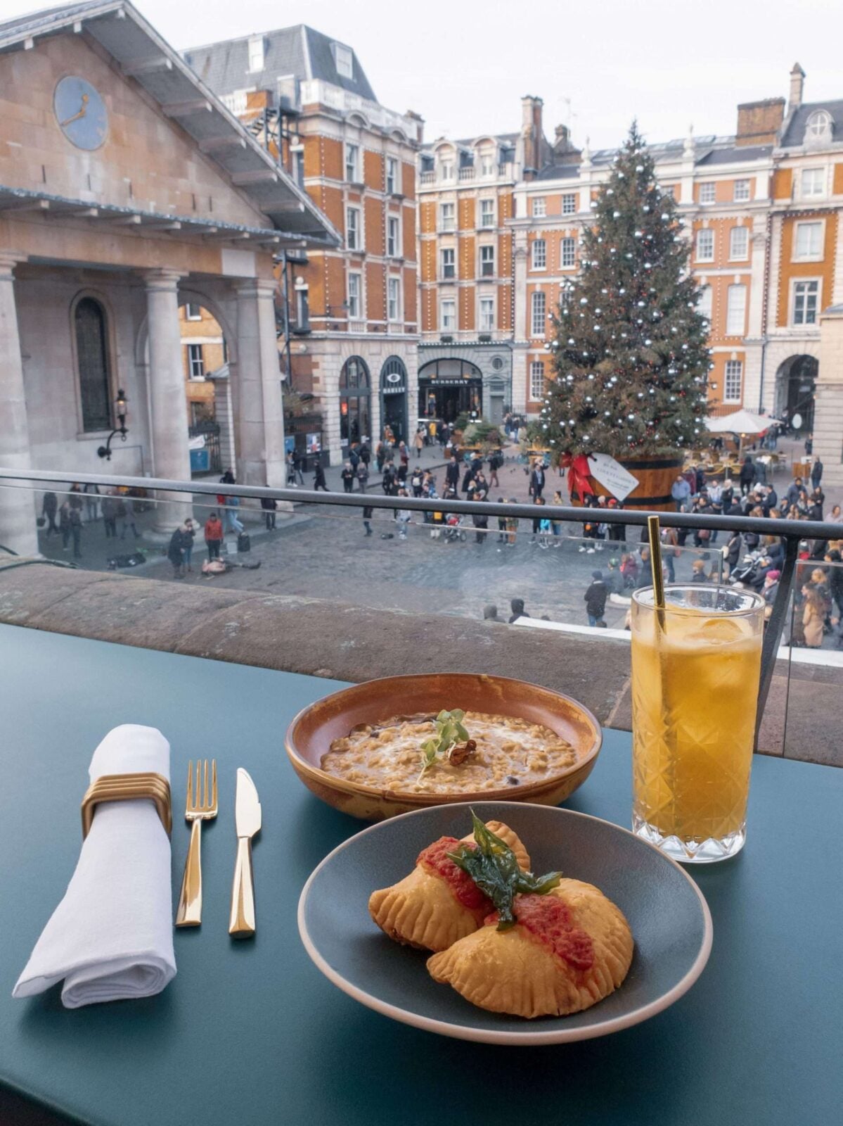 Lunch is served at VyTA Covent Garden
