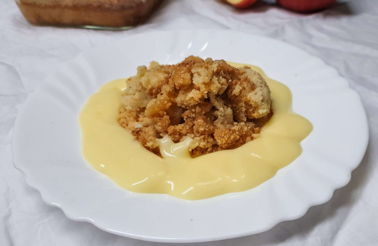 Apple Crumble Homemade - Dessert Recipe