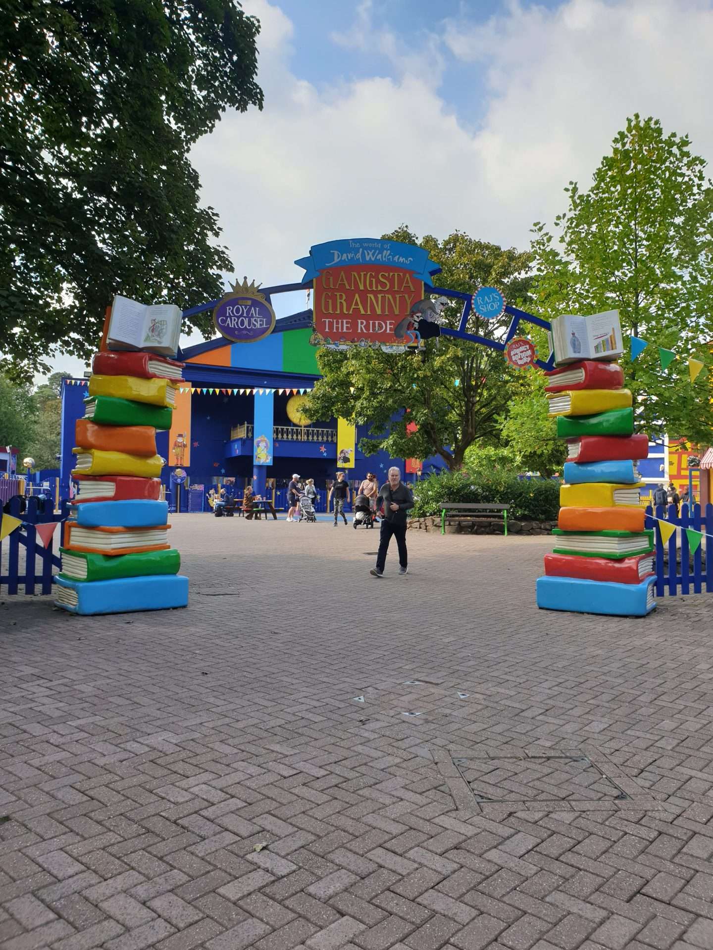 Entrance to Gangsta Granny Ride