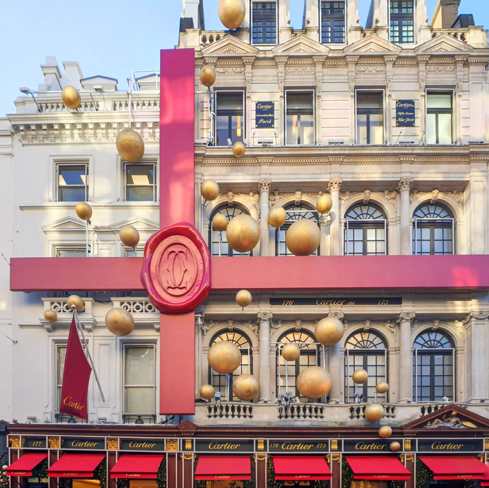 Cartier Christmas Shopfronts