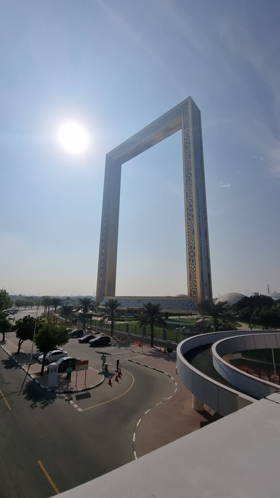 View of Dubai Frame 