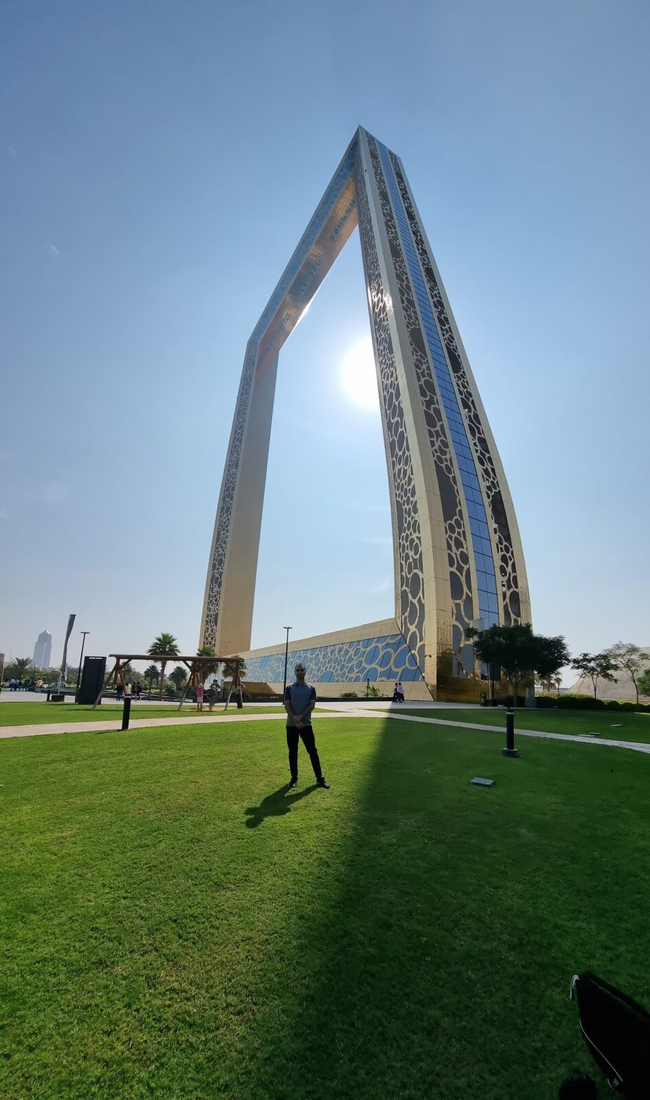 Spectacular view of Dubai Frame