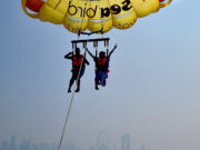 First Flight Parasailing in Dubai, UAE