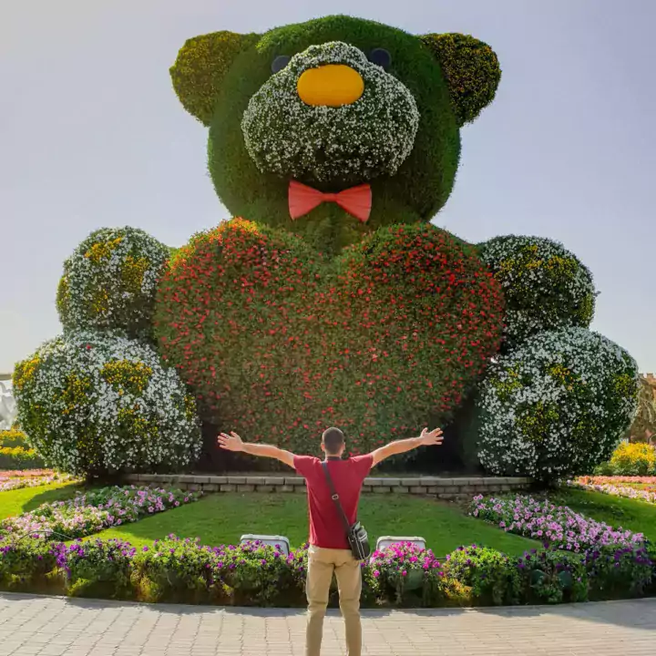 Adil Musa at Miracle Garden