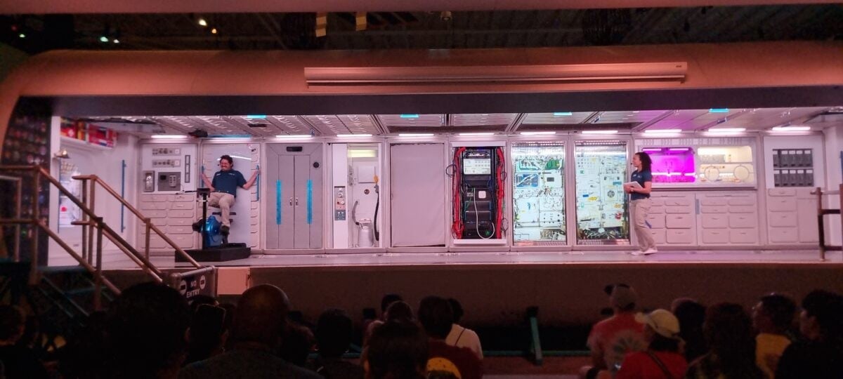 Live Training Show at Space Center Houston