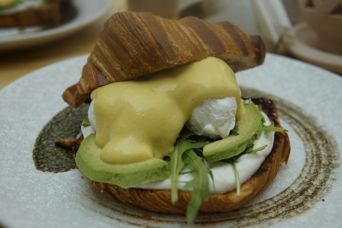 Athr Croissant Benedict Breakfast