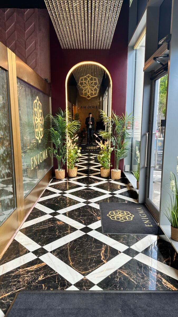 Entrance view at Enigma Ilford