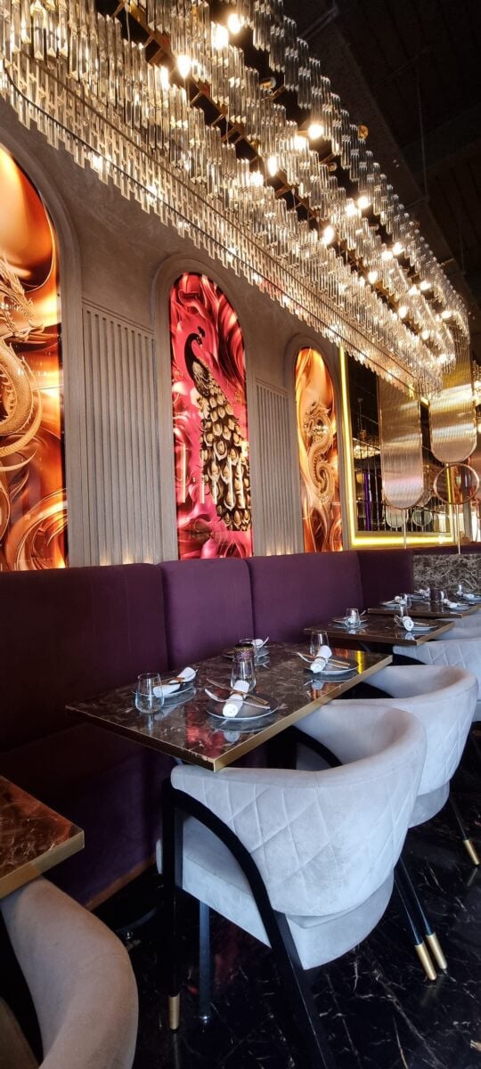 Luxurious Dining area in Enigma