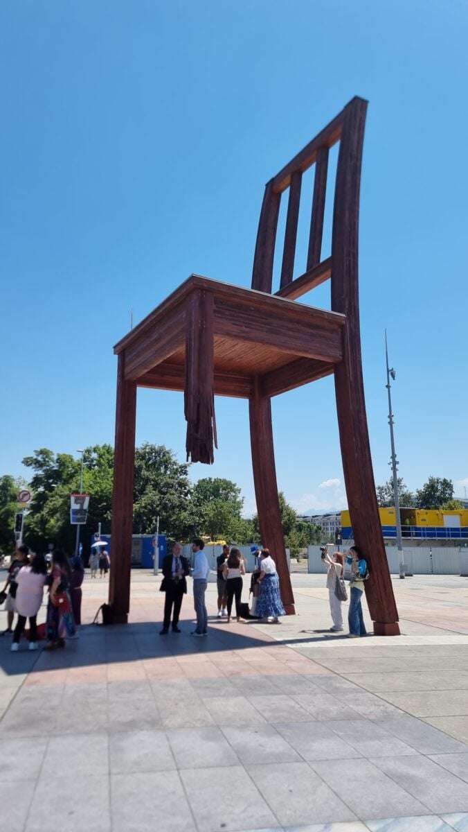 Broken Chair Monument