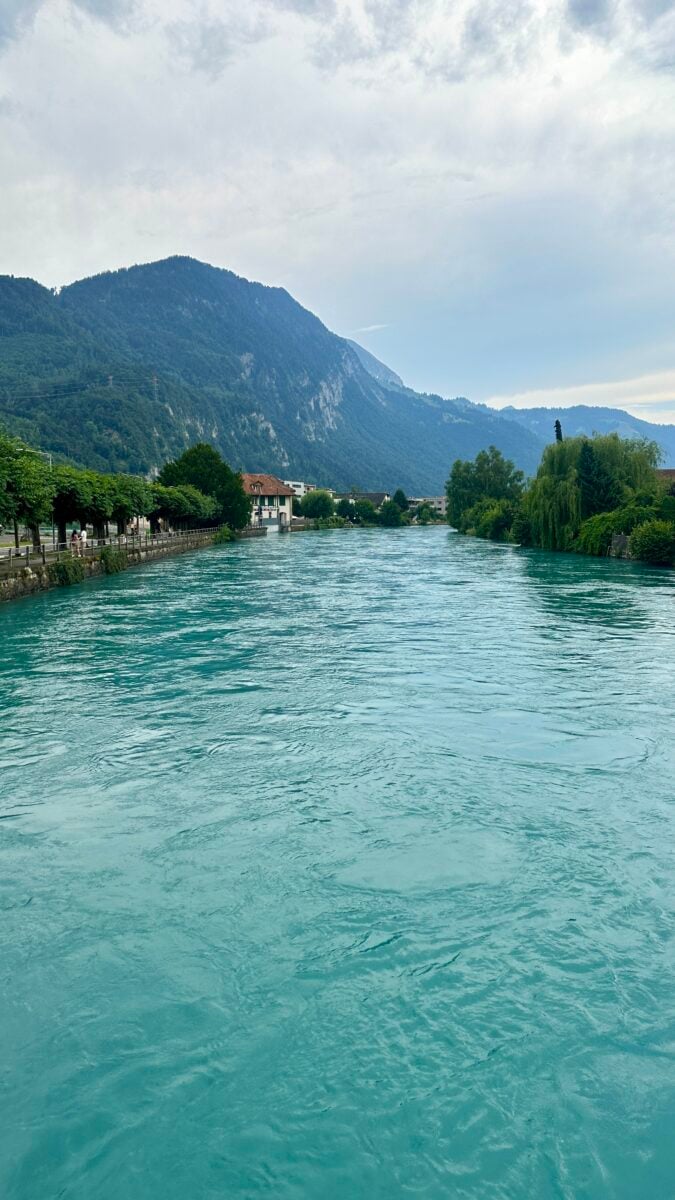 Aare River at Interlaken