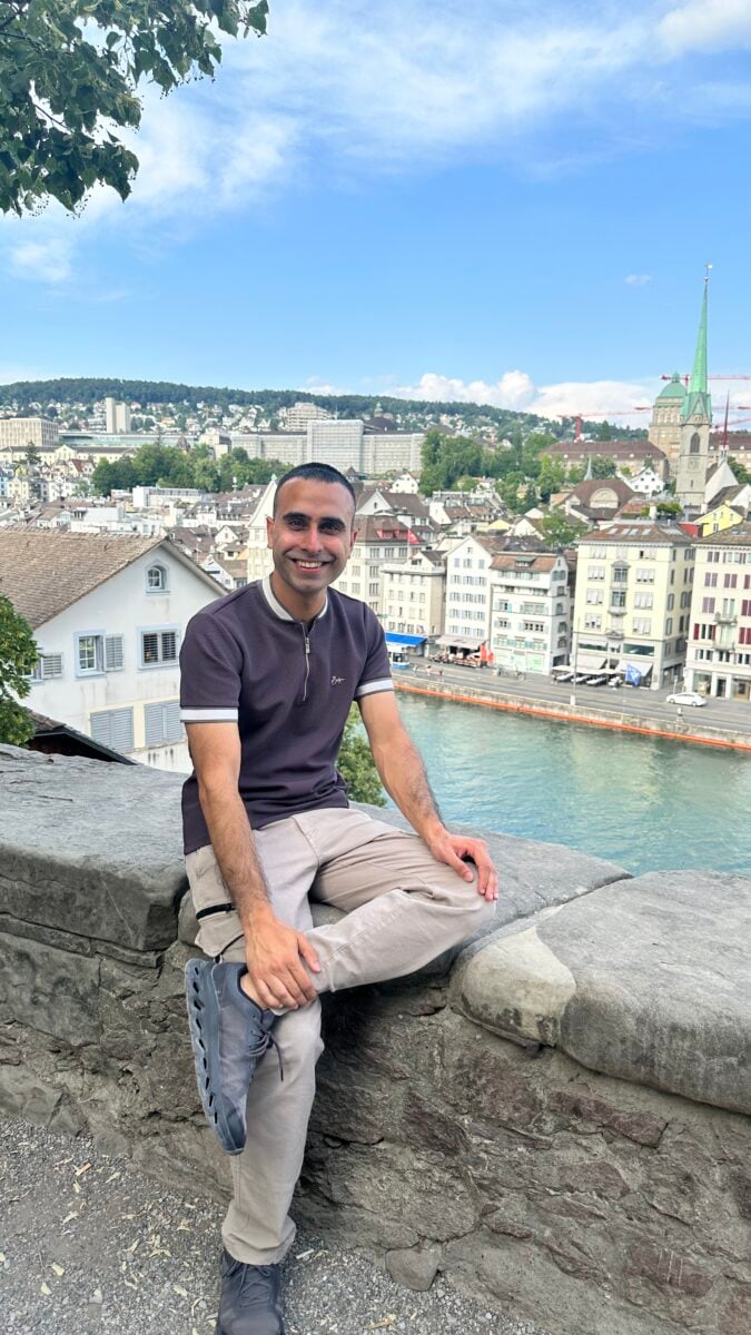 Adil Musa at Lindenhof Hill Viewpoint