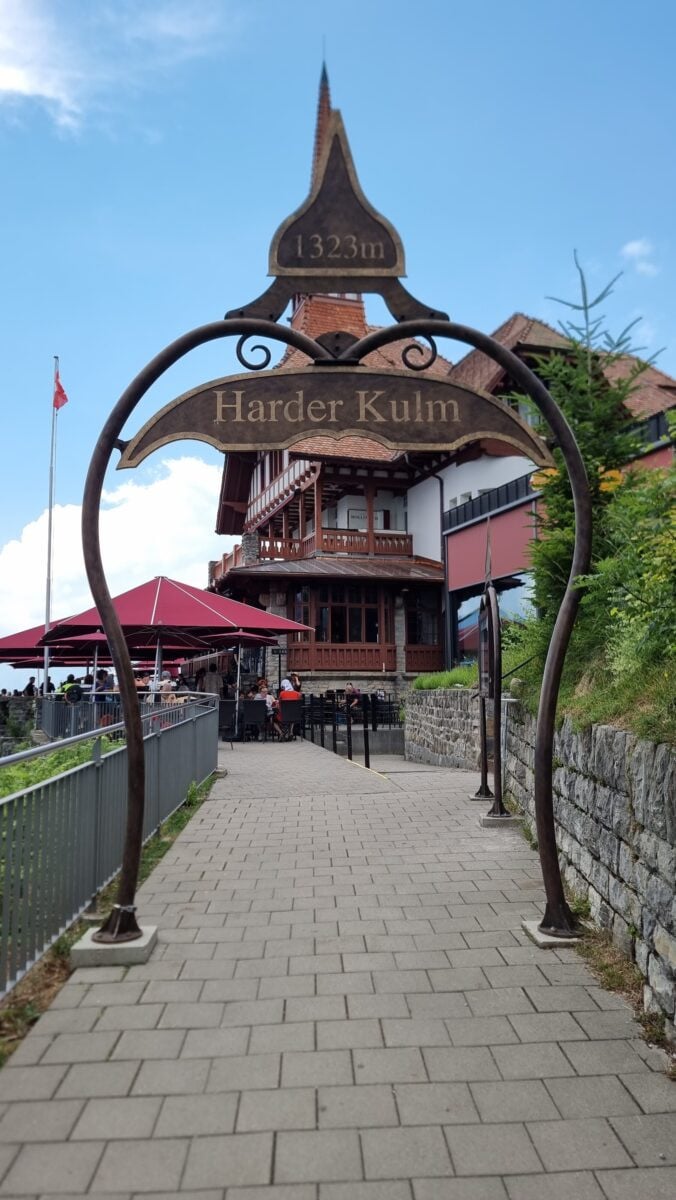 Entrance to Harder Kulm