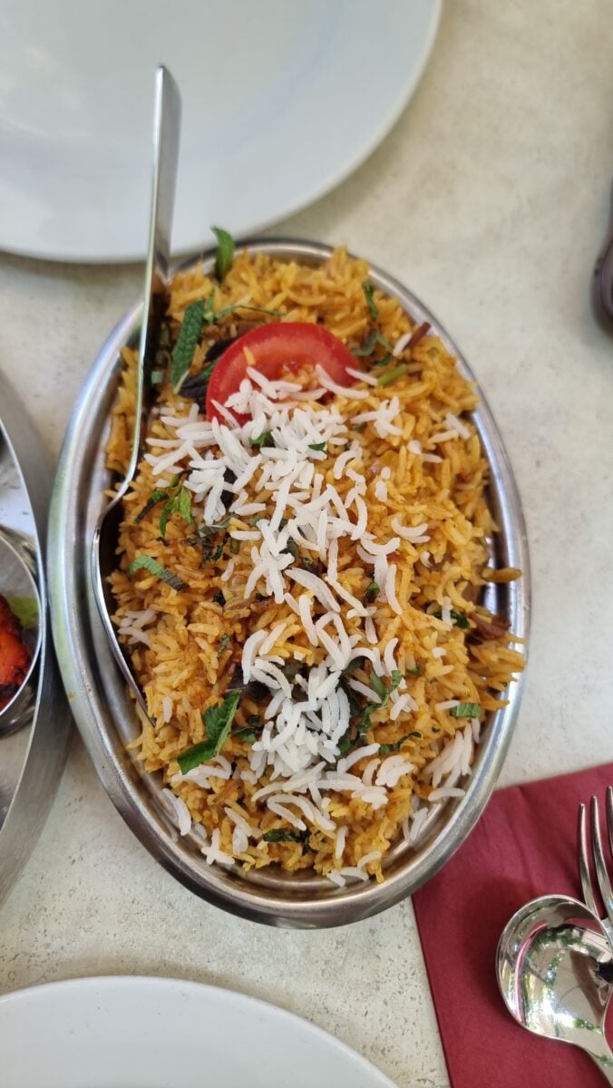 Mutton Biryani &pound;25