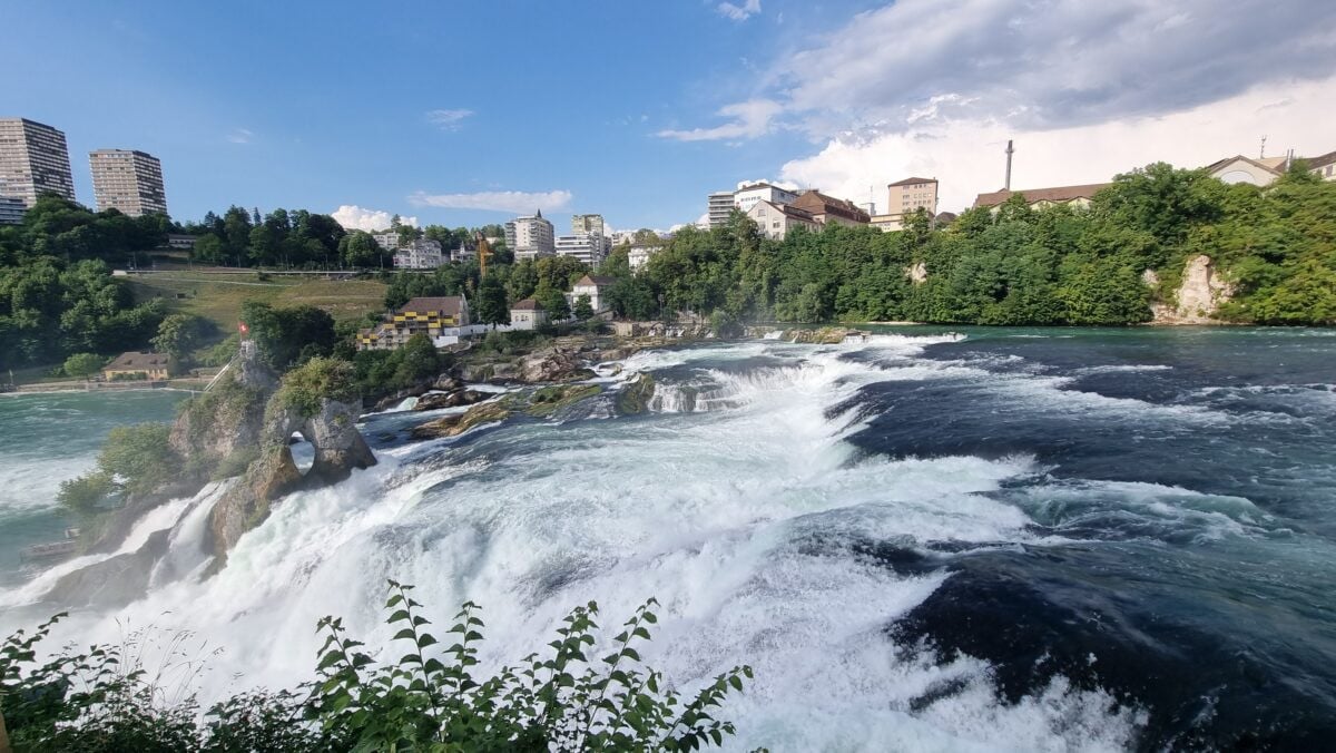 Experiene Rhine Falls up-close