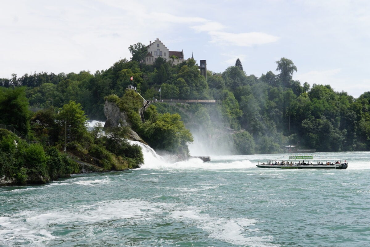 Landscape Views of the Rhine Falls